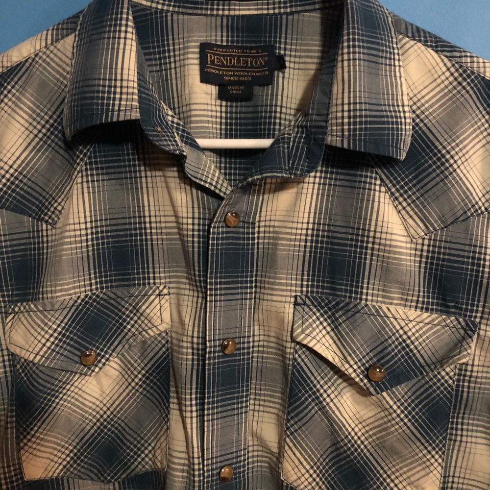 Pendleton western frontier shirt size medium